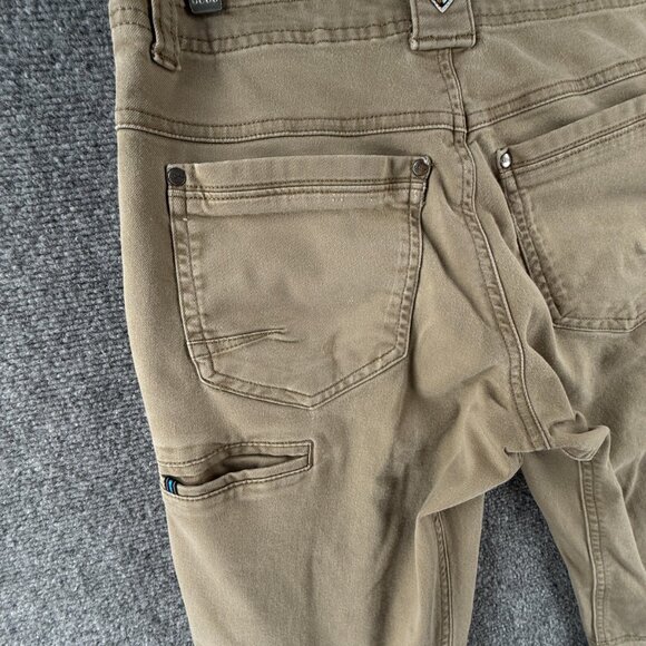 Kuhl Revolt Sweat Pant Comfort Pants Hiking Beige Cotton Blend ACTL 30X28 - Picture 11 of 16